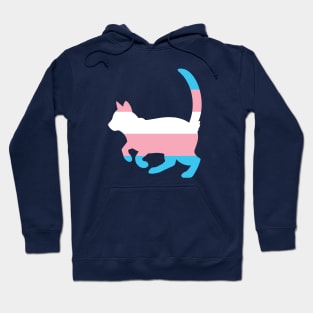 Pride Animals- Trans Cat Hoodie